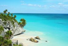 6,000 tons of sunblock in Mexican beaches