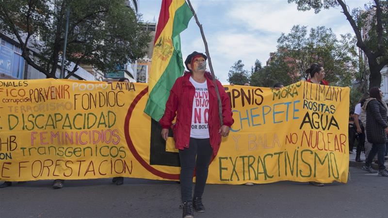 Protests over Morales expose divisions among Bolivians