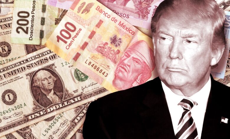 Mientras Trump promete un muro, el peso mexicano se fortalece