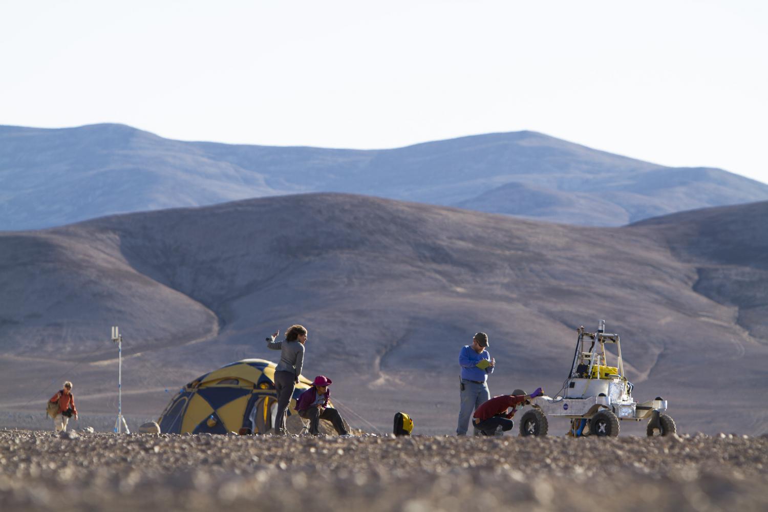 Mars rover tests in Chile’s high desert