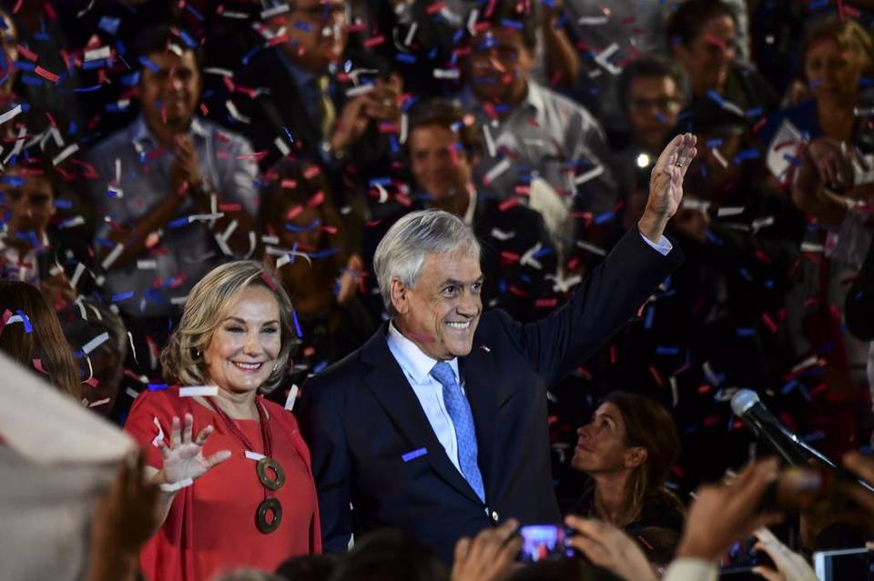 Sebastián Piñera lanza candidatura para elecciones de Chile