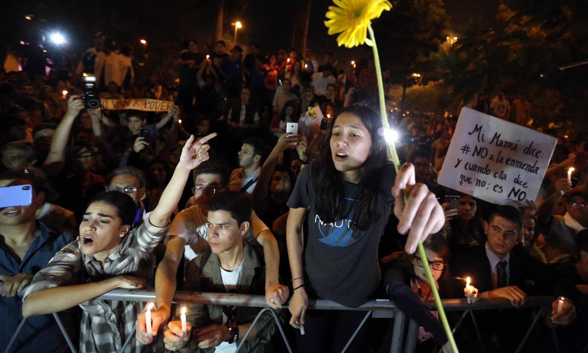 Paraguay’s youth mobilize against their president