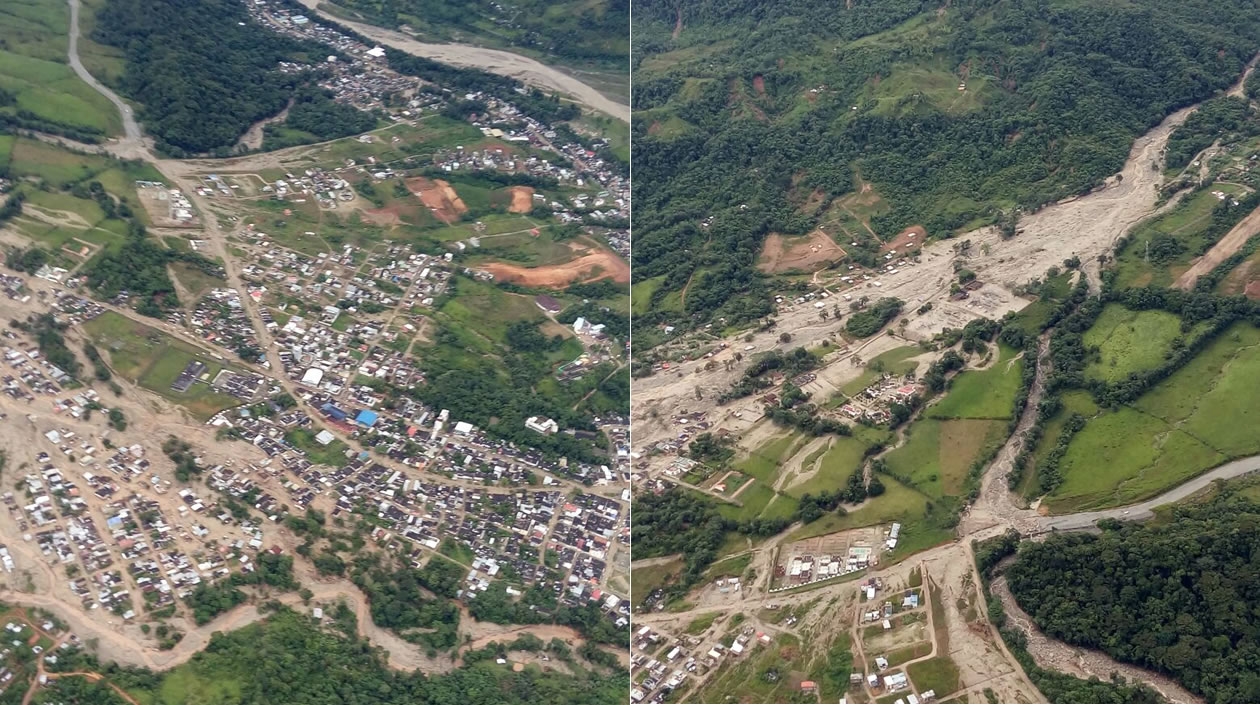 Colombia landslide leaves at least 254 dead and hundreds missing