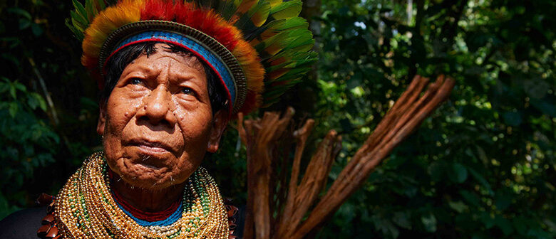 Amazon Rainforest indigenous elder