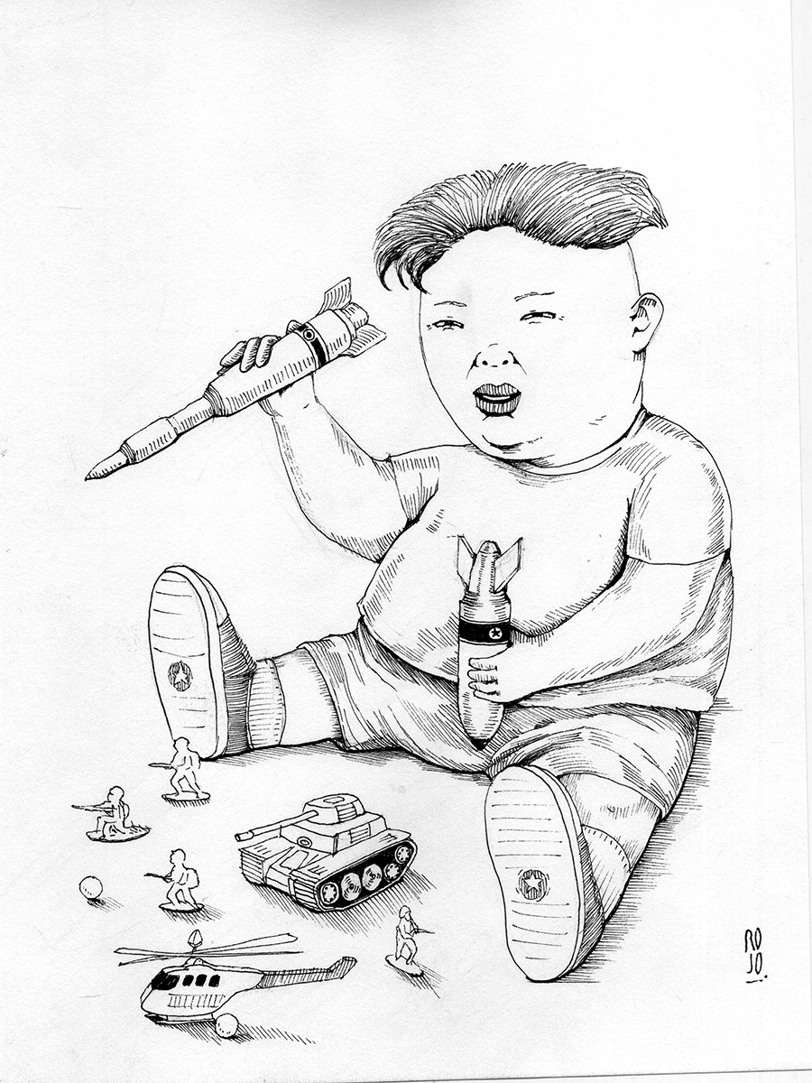 Kim Jong Un likes his toys