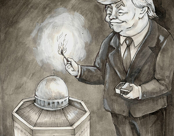 Trump lights the fire