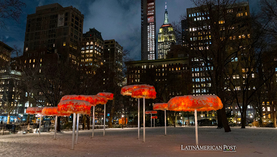 Argentine Artist Ana María Hernando’s Spring Oasis Amidst New York’s Winter