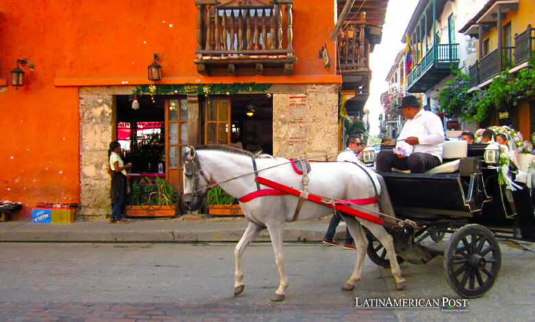 Carruajes de caballos en Cartagena
