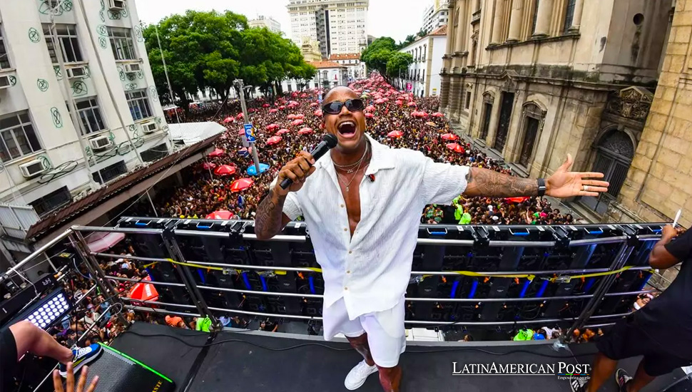 A febre do Carnaval do Rio de Janeiro esquenta com apresentação de Santana