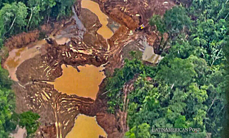 Vista aérea Amazonía Ecuador