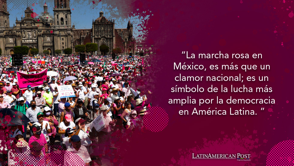 La Marcha Rosa de México señala un llamado regional a la transparencia democrática