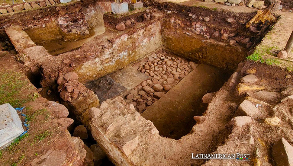 Perú presenta un templo ceremonial de 3.000 años de antigüedad como modelo de rituales antiguos