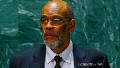 Fotografía de archivo fechada el 22 de septiembre de 2023 del primer ministro de Haití, Ariel Henry.