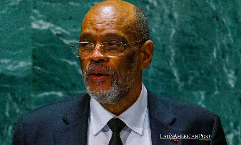 Fotografía de archivo fechada el 22 de septiembre de 2023 del primer ministro de Haití, Ariel Henry.