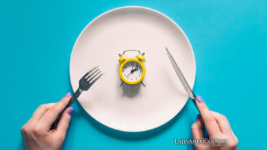 Reloj en un plato