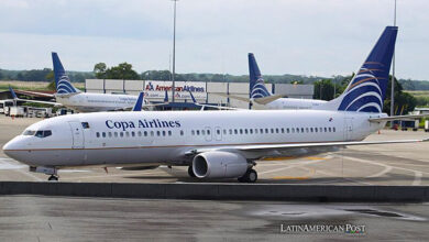 Avion Copa Airlines.
