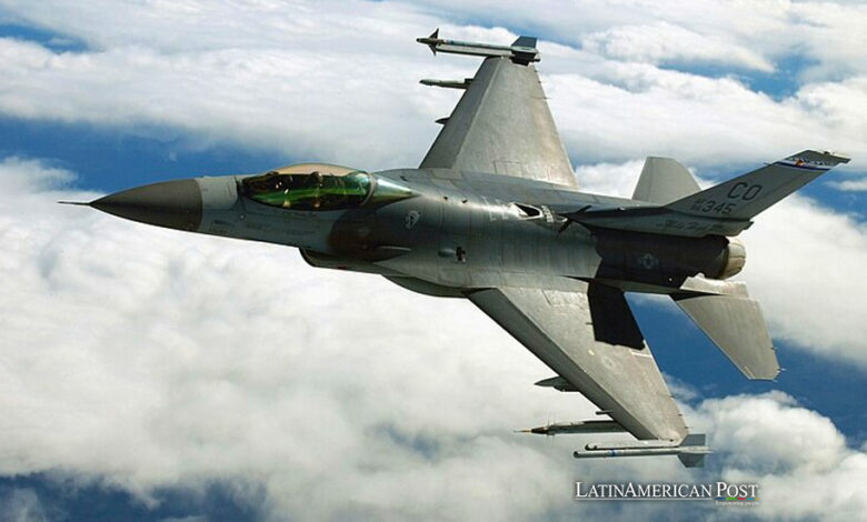 Aviones de combate daneses F-16