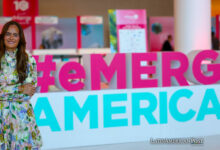 Fotografía cedida por eMerge Americas donde aparece su presidenta ejecutiva, Melissa Medina