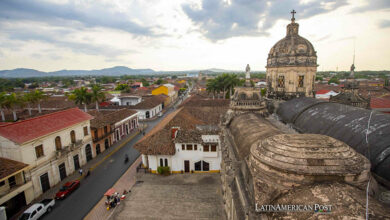 Fotografía general de la ciudad de Granada este sábado, en Granada (Nicaragua)