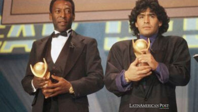 Pele y Maradona