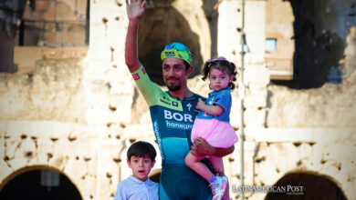 El sueño del ciclista colombiano Martínez hecho realidad con el segundo puesto en el Giro de Italia