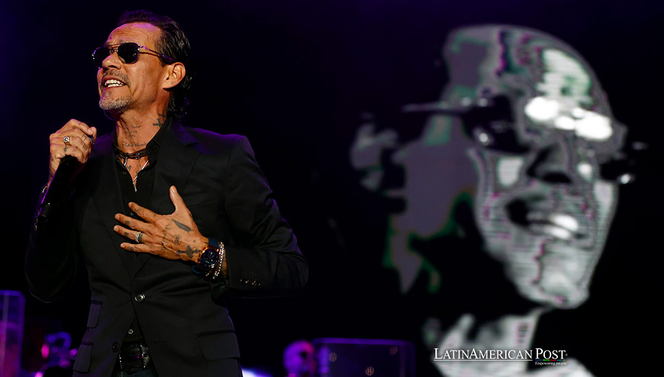 El puertorriqueño Marc Anthony brilla en el concierto del Navarra Arena