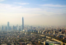 Vista de la ciudad de Chile