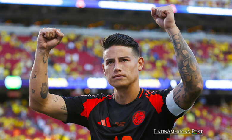 Colombia’s James Rodriguez Emerges as Potential Player of the Copa America Tournament