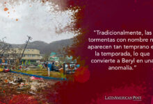 La llegada anticipada de la histórica tormenta Beryl genera alarma sobre futuras tormentas en América Latina y el Caribe