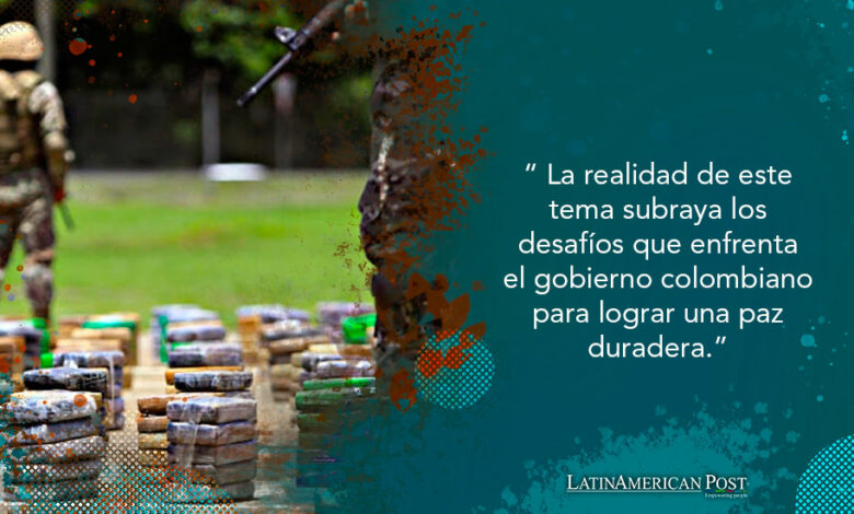 El tráfico de drogas socava perpetuamente la búsqueda de la paz en Colombia