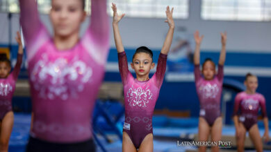 Rebeca Andrade inspira a una nueva generación de gimnastas brasileñas