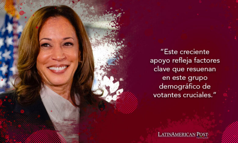 ¿Por qué Kamala Harris está ganando impulso entre los votantes hispanos?