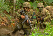 Los soldados de élite de Colombia entrenados para la guerra en la jungla