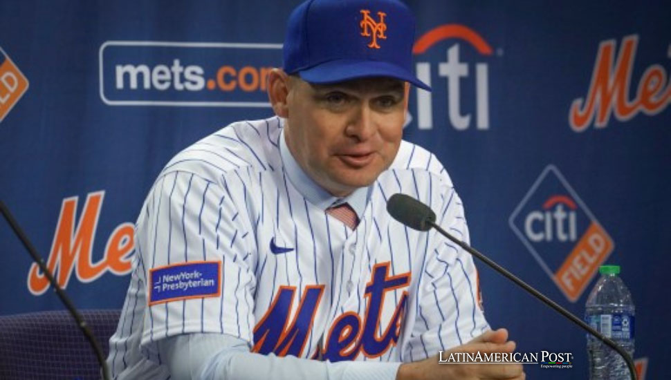 El venezolano Carlos Mendoza lidera a los Mets al éxito en el béisbol