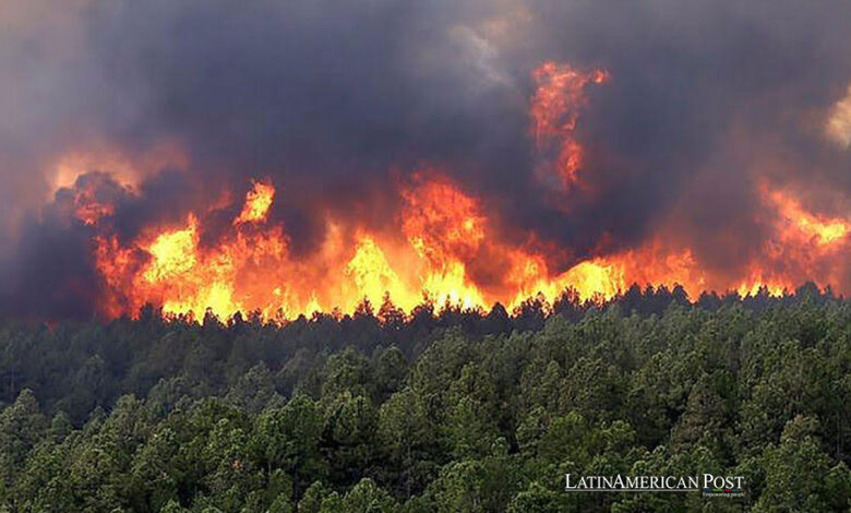 Colombia lucha contra incendios devastadores en medio de sequía que empeora en América Latina