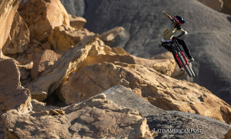 La latina pionera en la élite del ciclismo de montaña