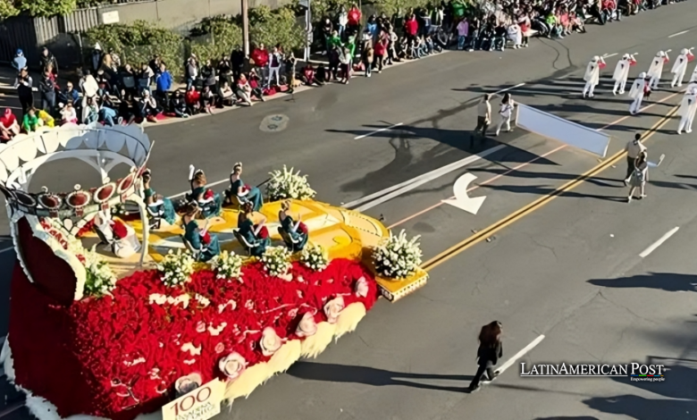 Las flores colombianas dan vida a las carrozas del Desfile de las Rosas