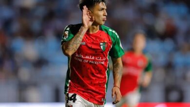 El club de fútbol chileno Palestino estrena camiseta con motivo de Gaza