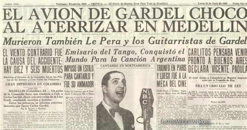 Ninety Years After the Crash, Medellín Still Dances with Gardel Ninety Years After the Crash, Medellín Still Dances with Gardel