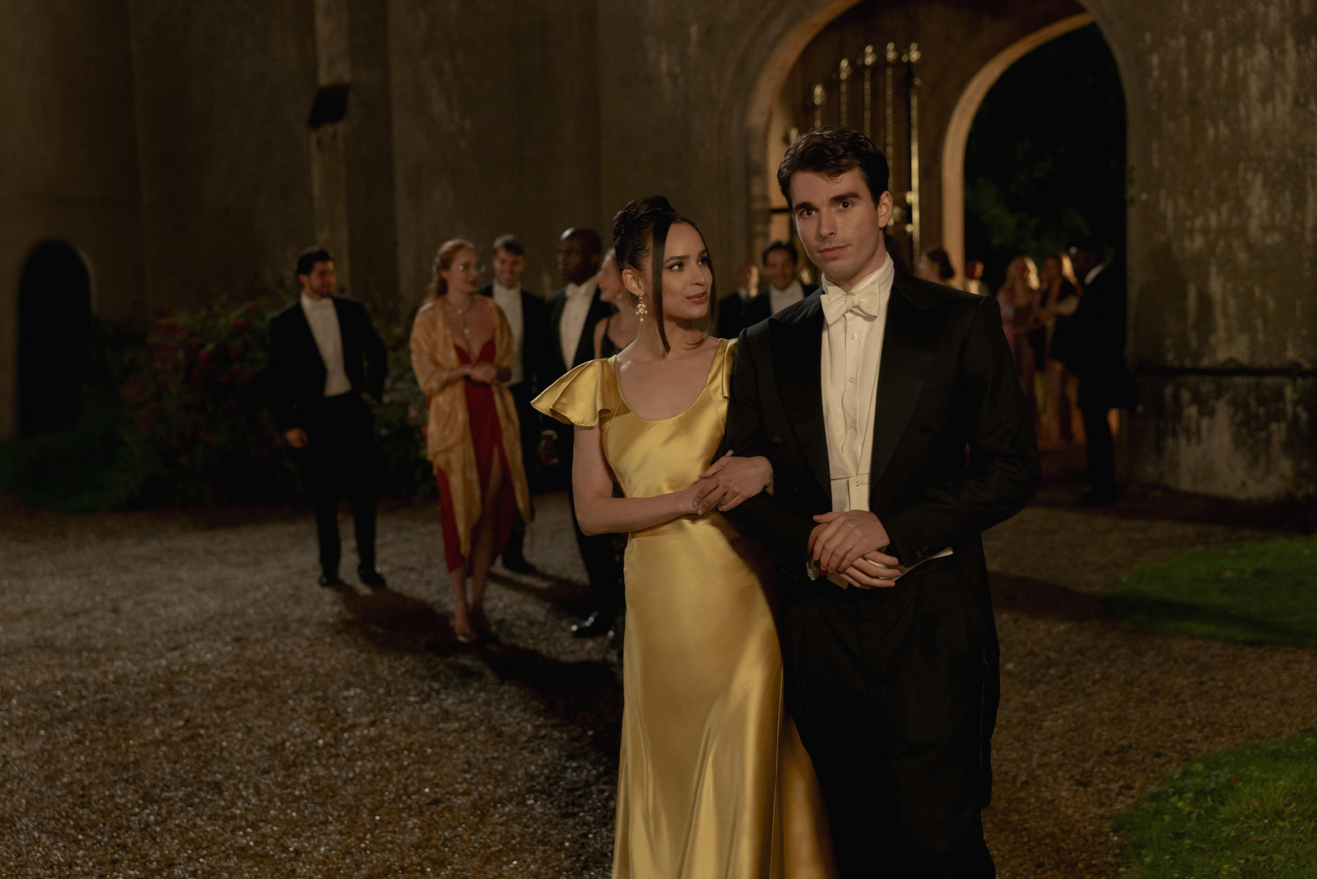 A scene from a captivating Netflix romanceThe allure of love and cultural fusionThe narrative of modern desire