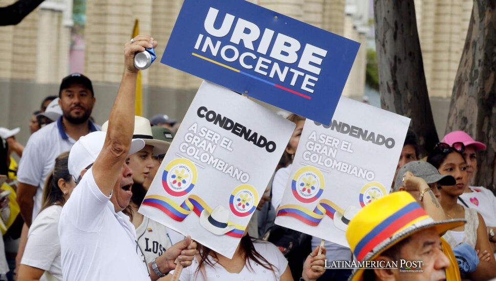 Colombia’s Streets Erupt as Uribe’s Supporters Turn Verdict Into a Rallying Cry
