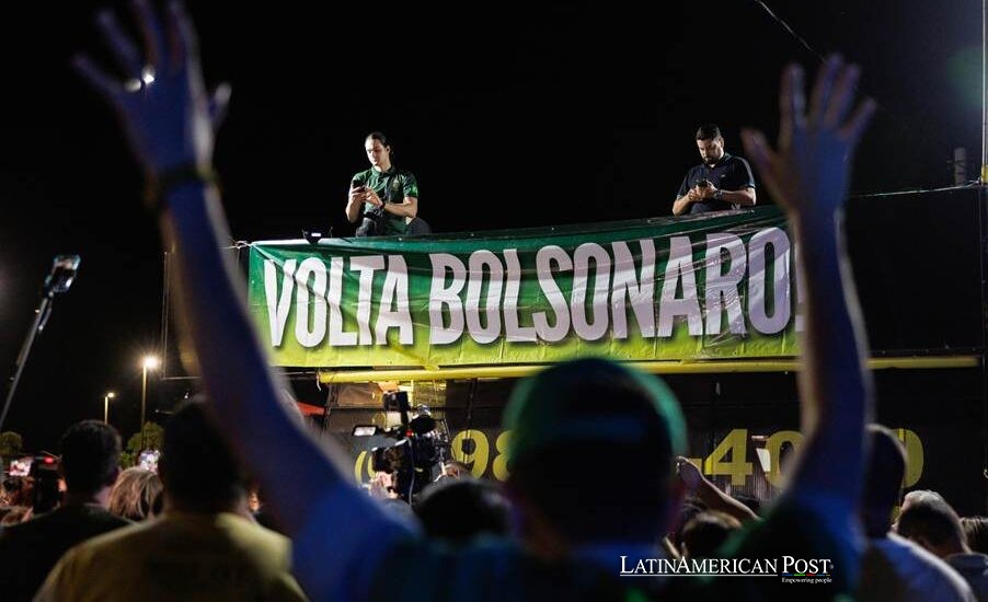 Brasil bailó y rezó mientras Bolsonaro enfrentaba los muros de la prisión esa noche