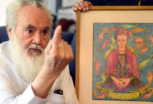 Muere el muralista mexicano Monroy a los ciento dos años, dejando la revuelta