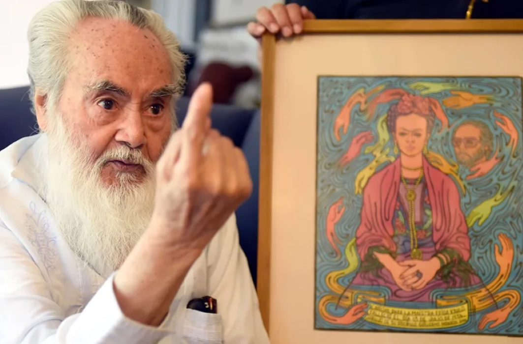 Mexican Muralist Monroy Dies at One Hundred Two, Leaving Revolt