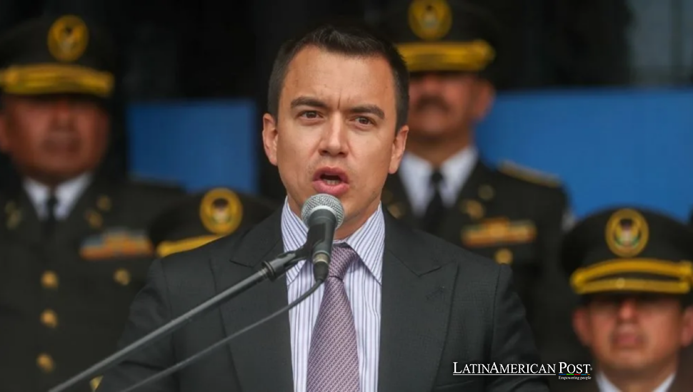 Ecuadorean Noboa Tests Crime War Against Ballots, Borders, and Diesel