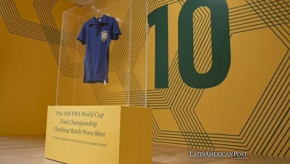 Brazilian Icon Pelé’s World Cup Jersey Scores Record Auction Millions