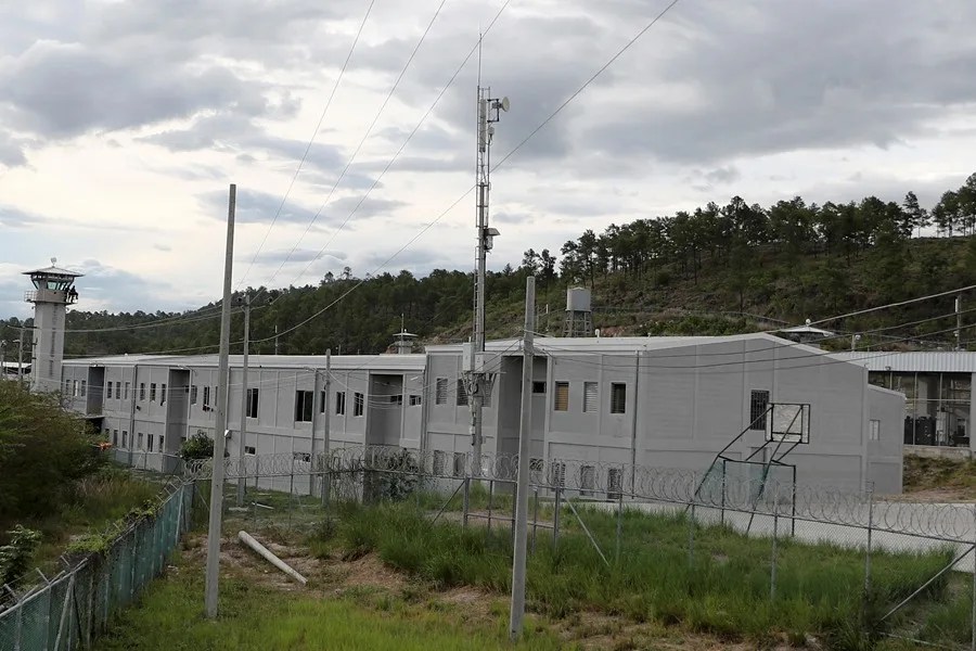 A maximum-security prison in Honduras. EFE/Gustavo Amador